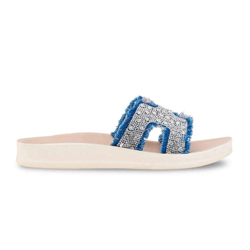 Blue Casual Women Softy CL5609