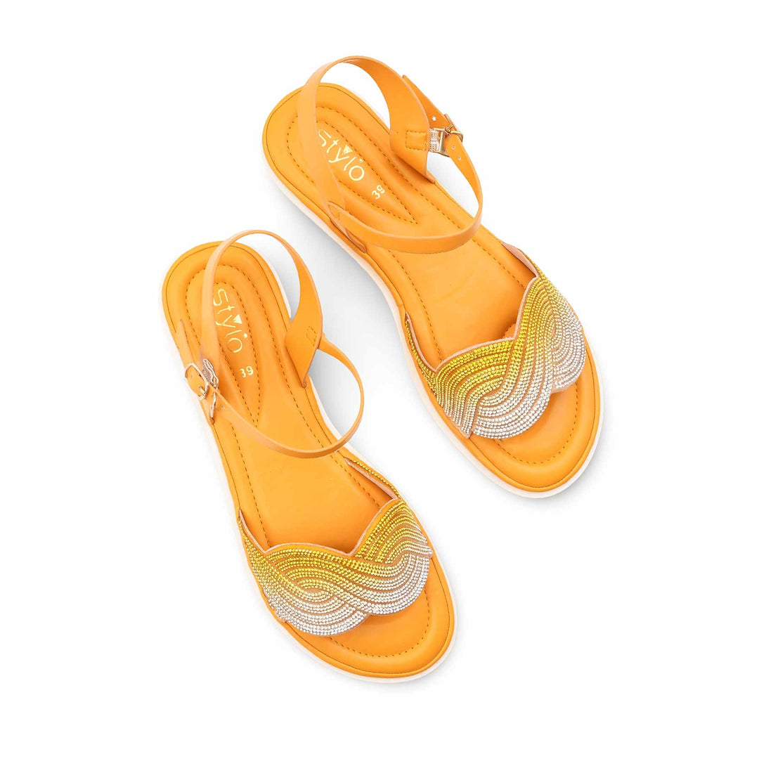 Yellow Casual Softy For Ladies CL5616