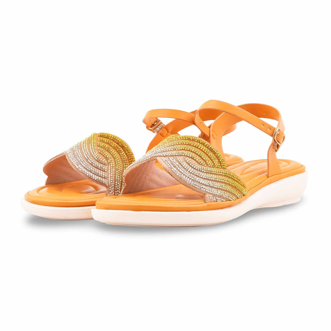 Yellow Casual Softy For Ladies CL5616