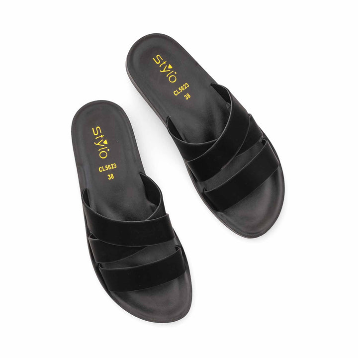 Black Casual Softy For Ladies CL5623