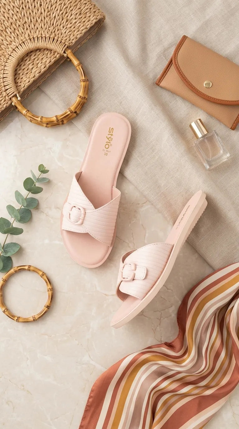 Pink Casual Softy For Ladies CL5641