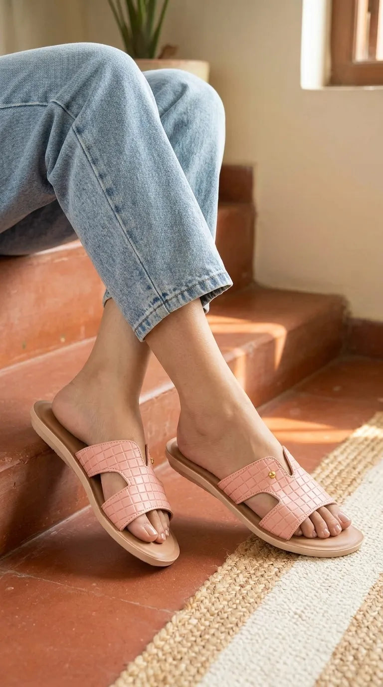 Pink Casual Softy For Ladies CL5642