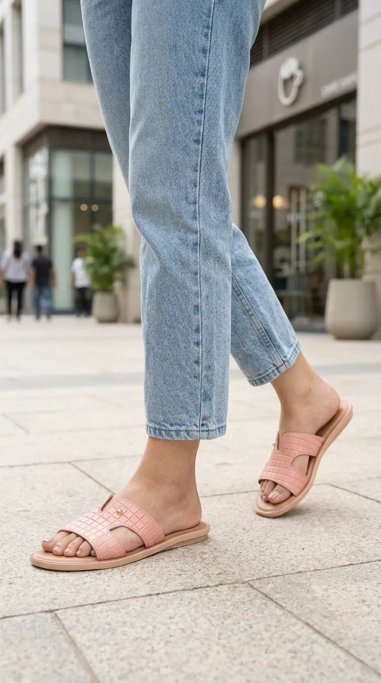 Pink Casual Softy For Ladies CL5642