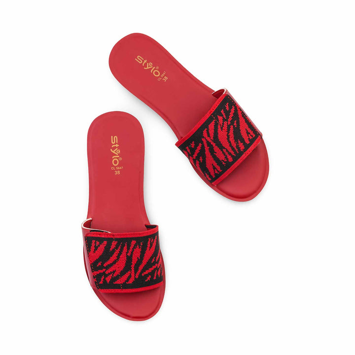 Red Casual Softy For Women CL5647