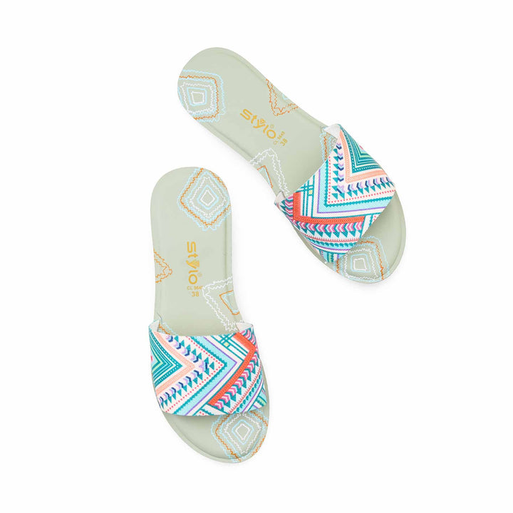 Green Casual Softy For Women CL5649