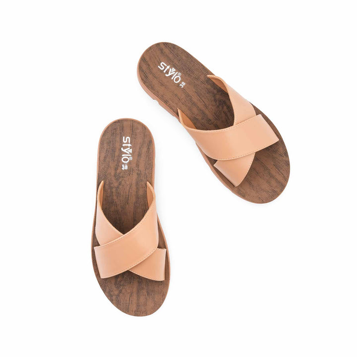 Beige Casual Softy For Women CL5663