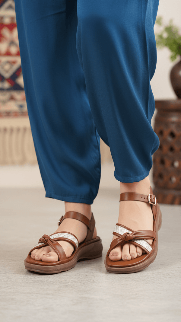 Brown Casual Sandal CL7186