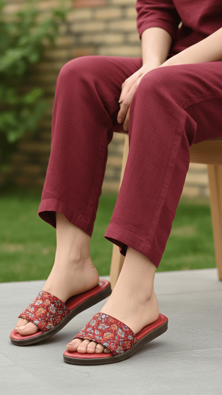 Maroon Casual Softy CL7191