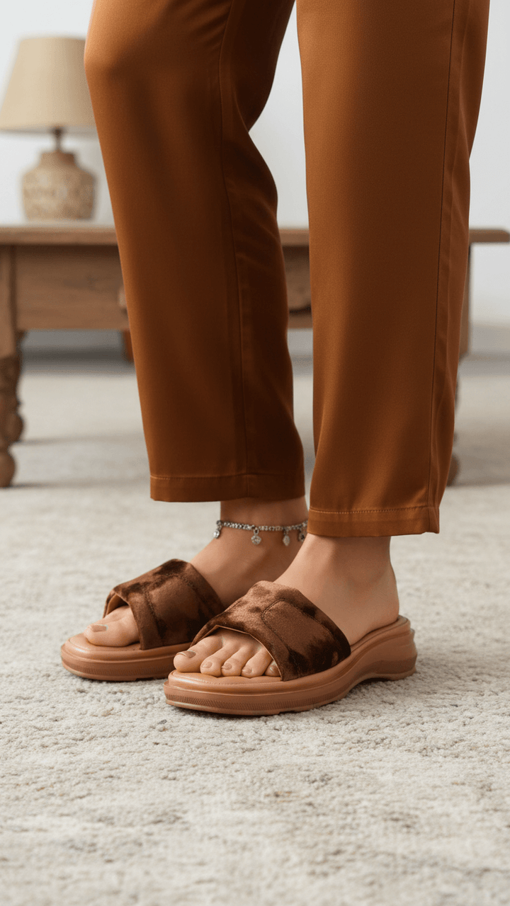 Brown Casual Softy For Women CL7202