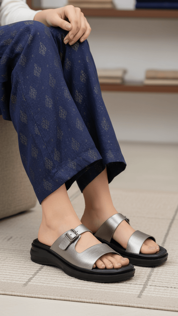 Grey Casual Women Softy CL7205