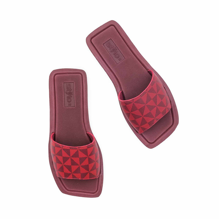 Maroon Casual Women Softy CL7214