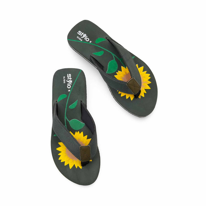 Green Casual Softy For Women CL7215