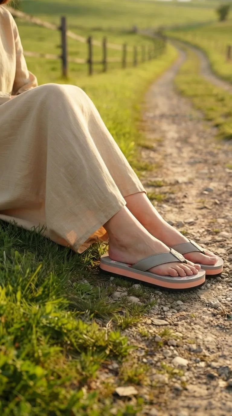 Grey Casual Softy For Ladies CL7217