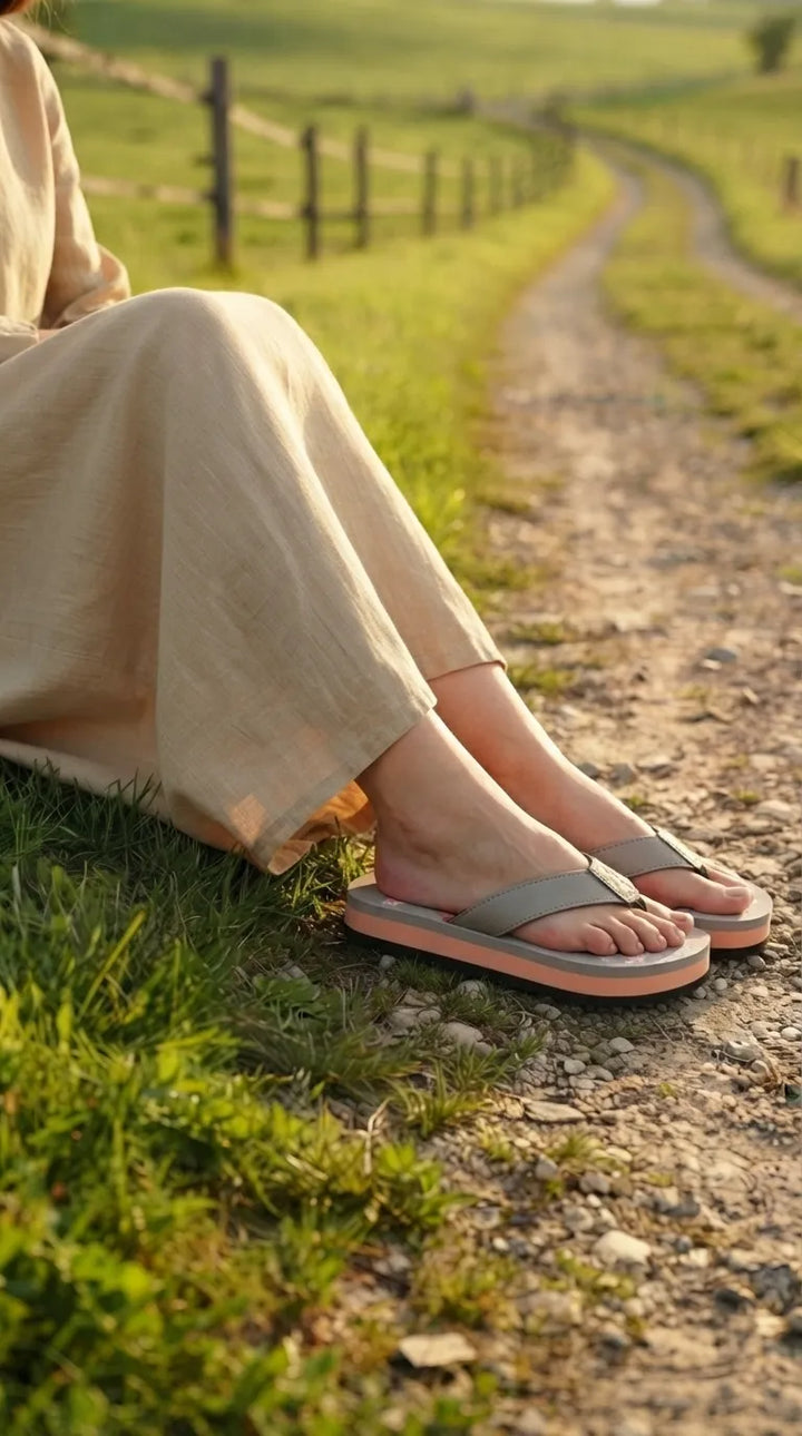Grey Casual Softy For Ladies CL7217