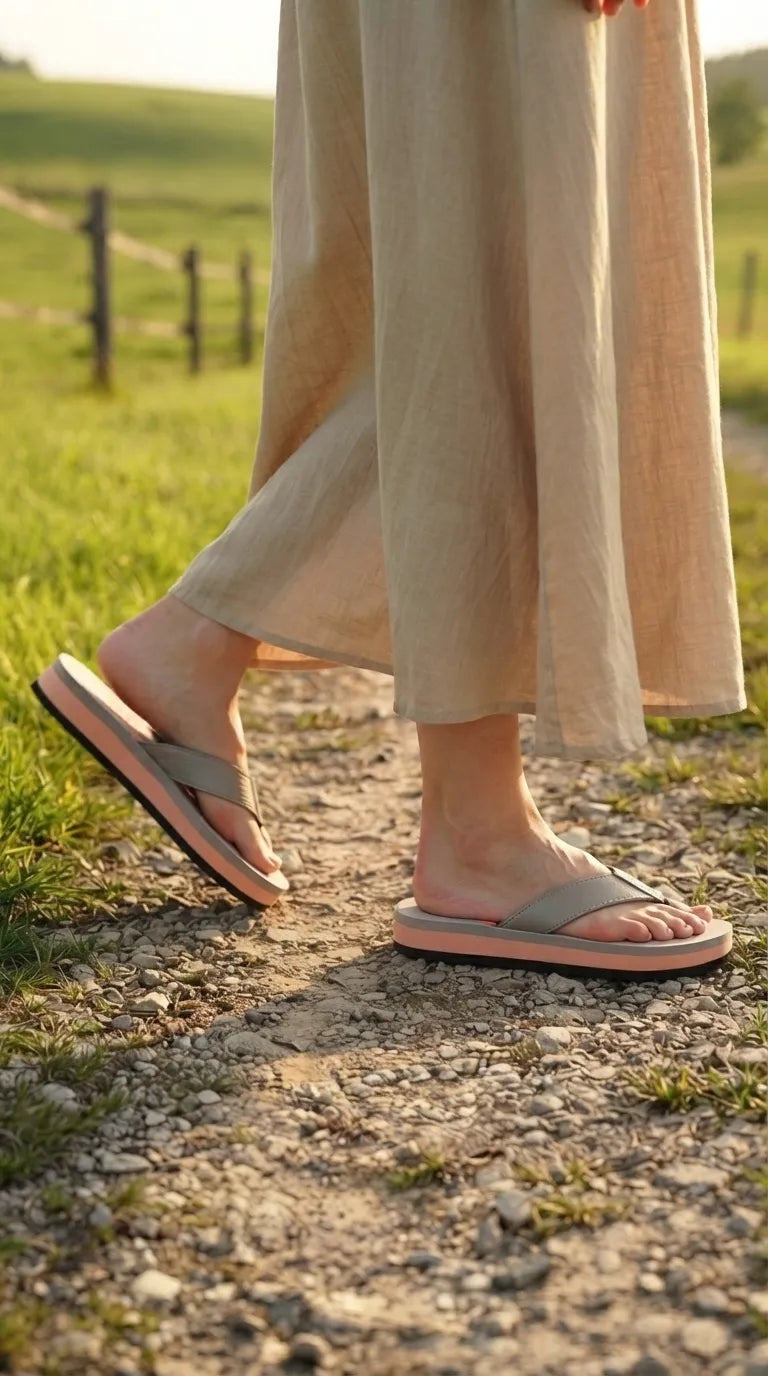 Grey Casual Softy For Ladies CL7217