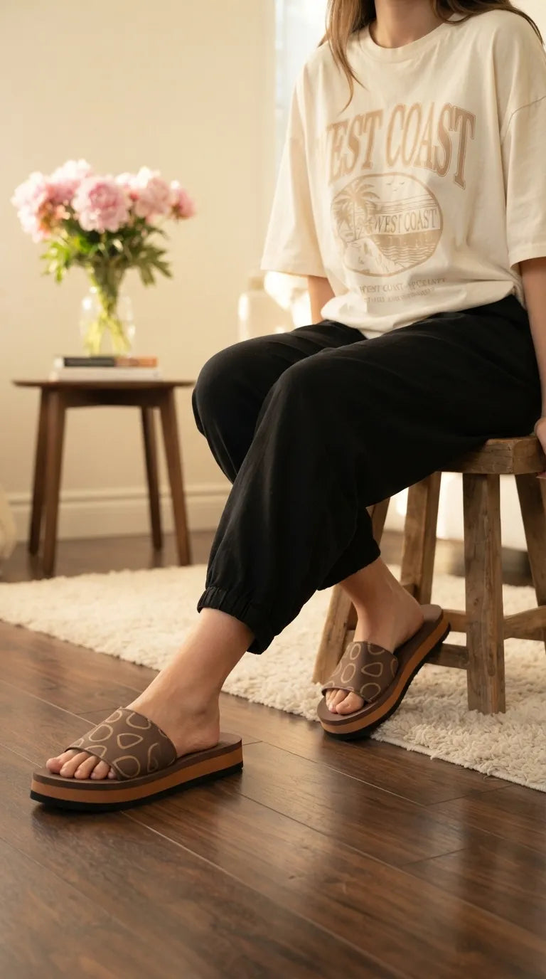 Brown Casual Softy For Women CL7220
