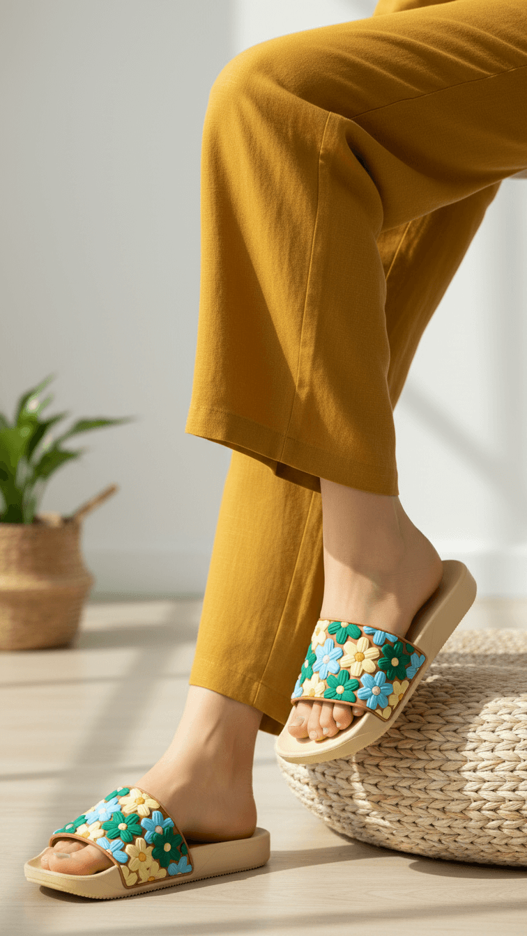 Cream Casual Softy For Ladies CL9326