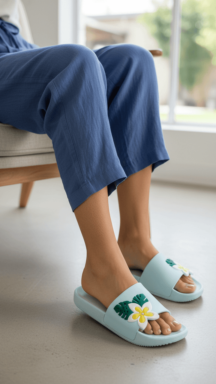 Sky Blue Casual Softy CL9329