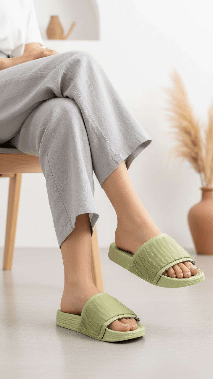 Green Casual Women Softy CL9360