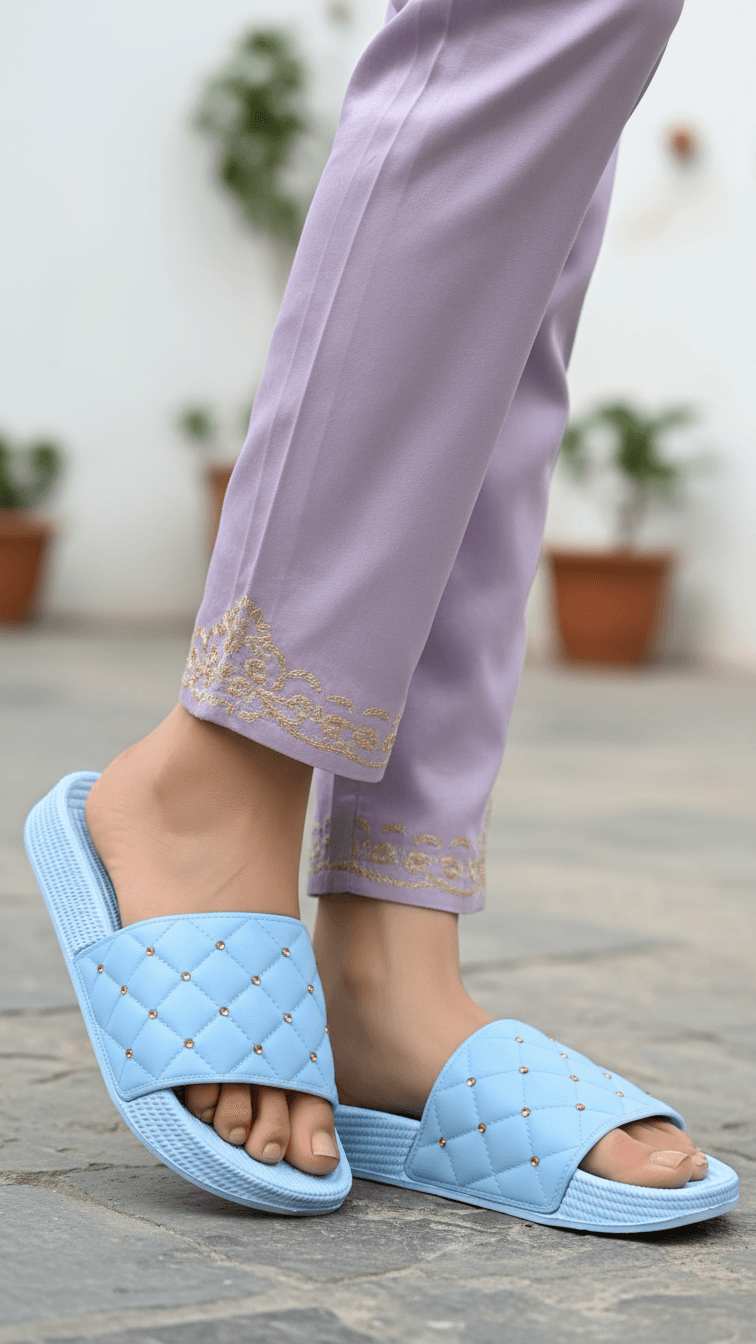 Sky Blue Casual Softy CL9370