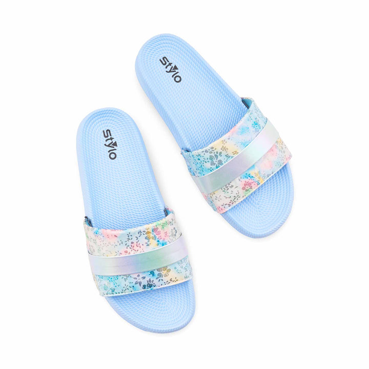 Sky Blue Casual Softy For Ladies CL9399