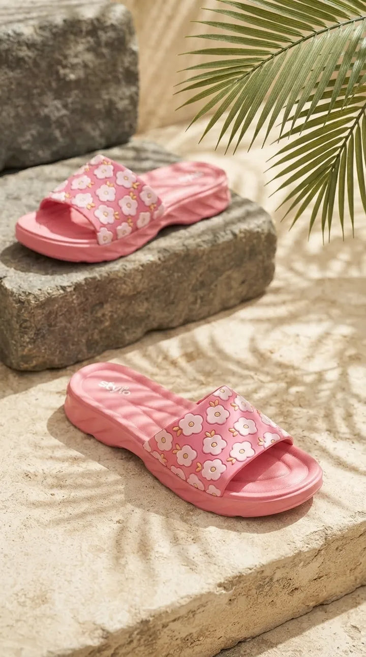 Pink Casual Softy For Ladies CL9410