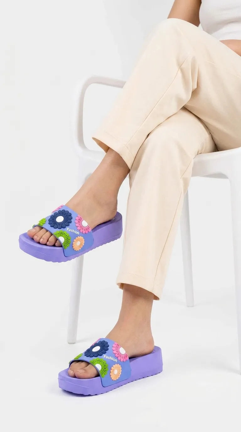 Blue Casual Softy For Women CL9411