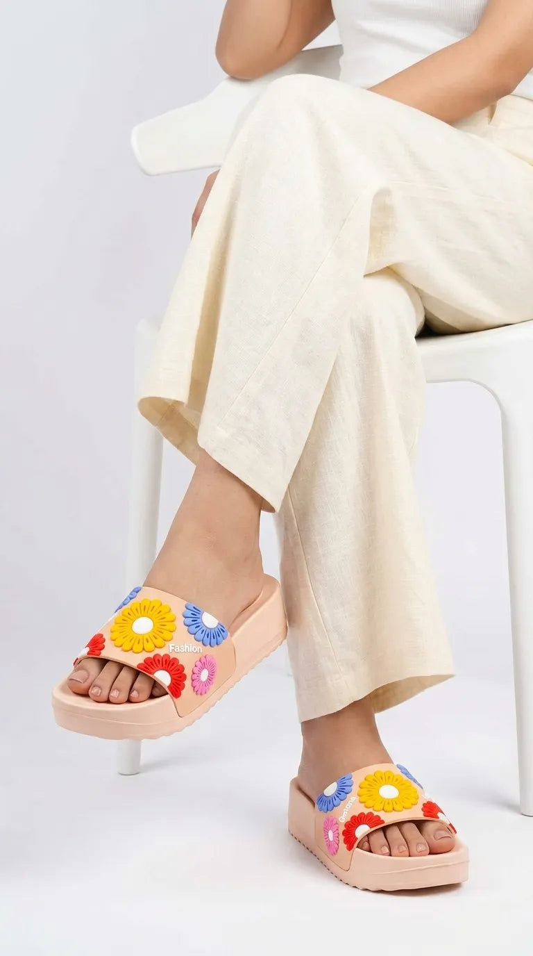Beige Casual Softy For Women CL9411