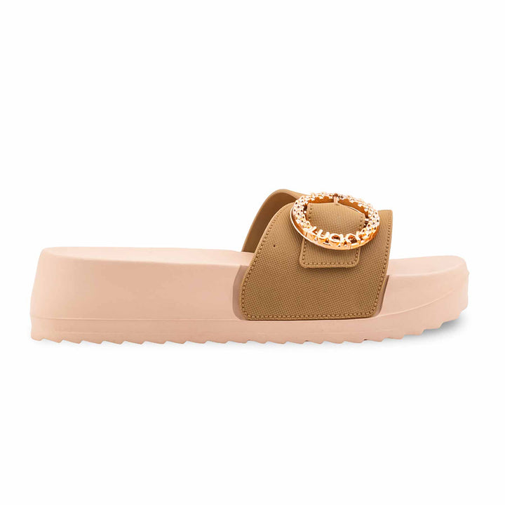Beige Casual Softy For Women CL9414