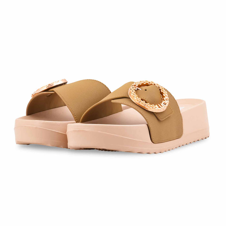 Beige Casual Softy For Women CL9414