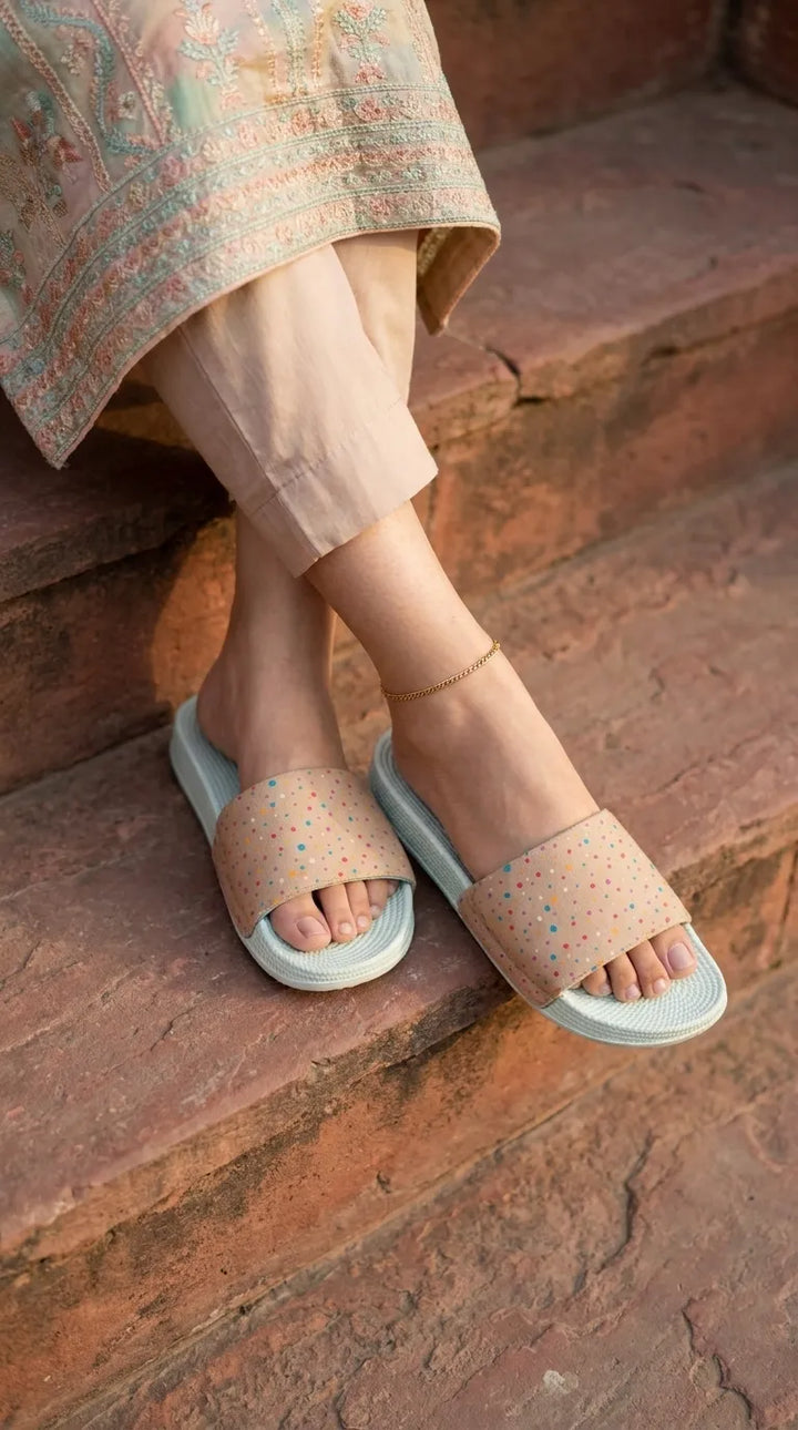 Beige Casual Softy For Women CL9504