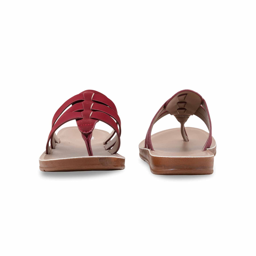 Maroon Casual Women Softy CLS021