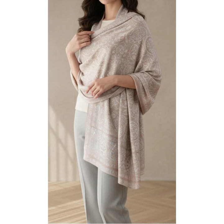 Beige Winter Stole PN5189