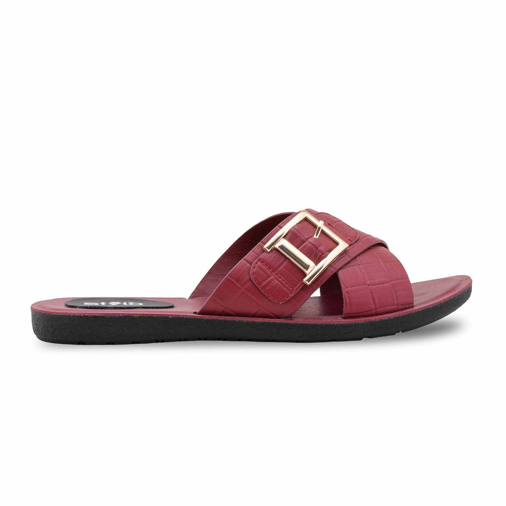Maroon Casual Women Softy CLS039