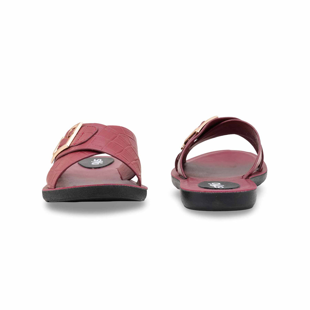 Maroon Casual Women Softy CLS039