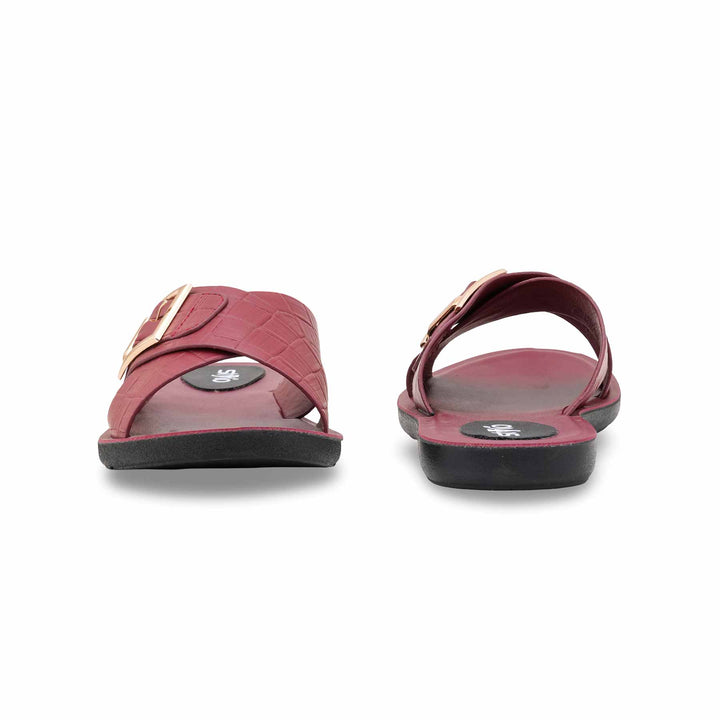Maroon Casual Women Softy CLS039