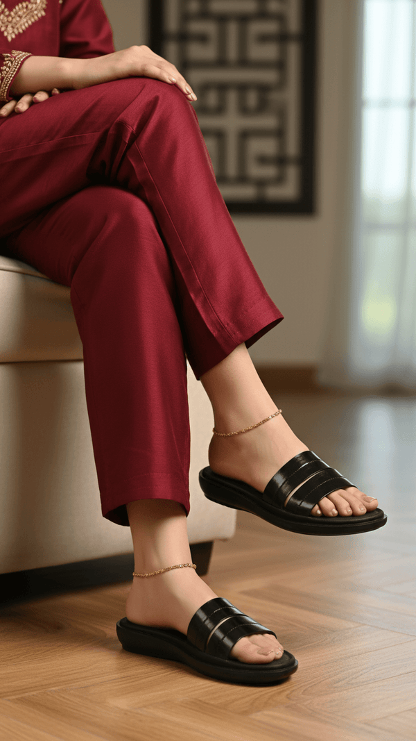 Black Casual Softy For Ladies CLS044