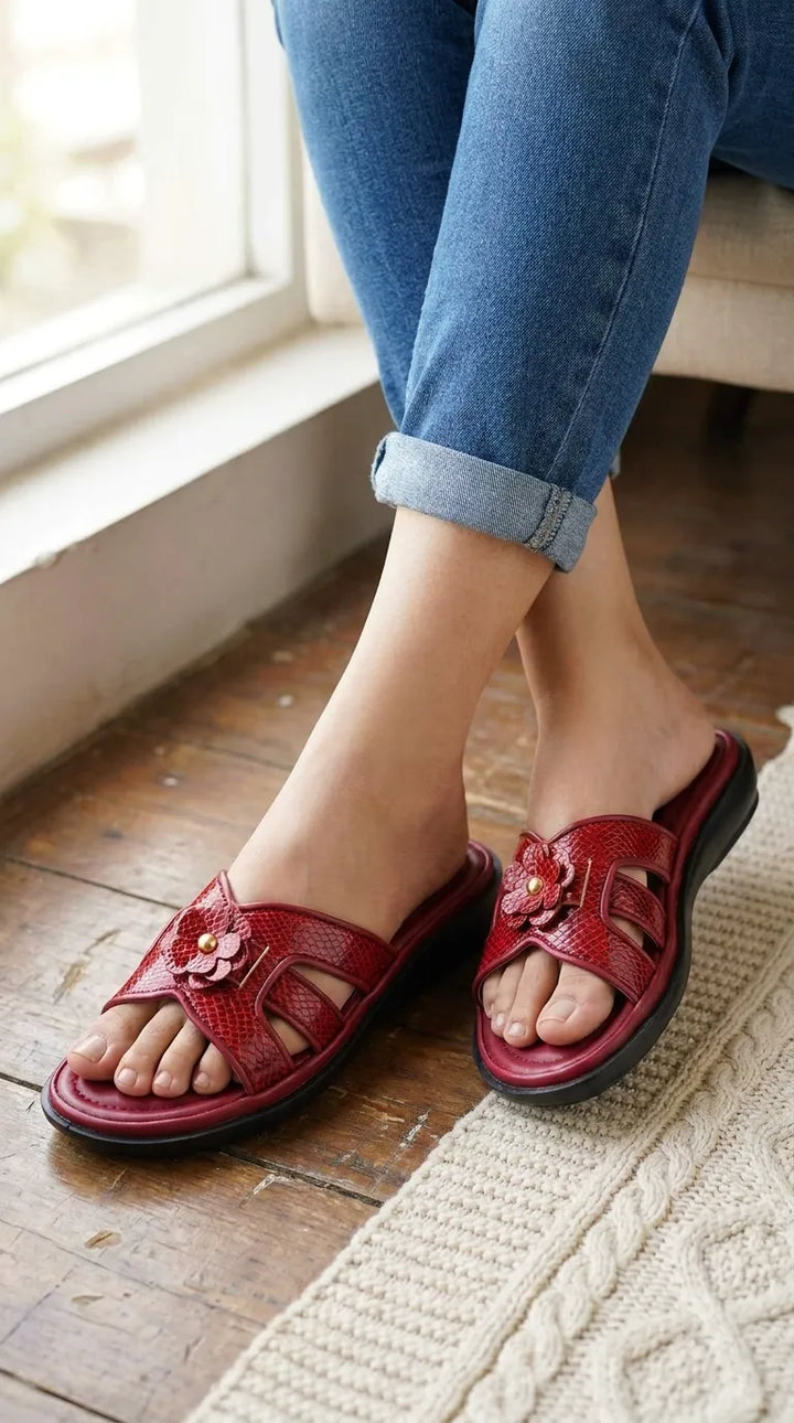 Red Casual Softy For Women CLS049