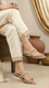 Golden Fancy Chappal EC0212