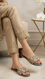 Grey Fancy Women Slipper EC0219