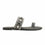 Black Fancy Women Chappal EC0220