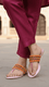 Pink Ethnic Chappal For Ladies EC0229