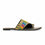 Black Fancy Women Chappal EC0230