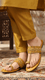 Mustard Formal Women Chappal EC0231