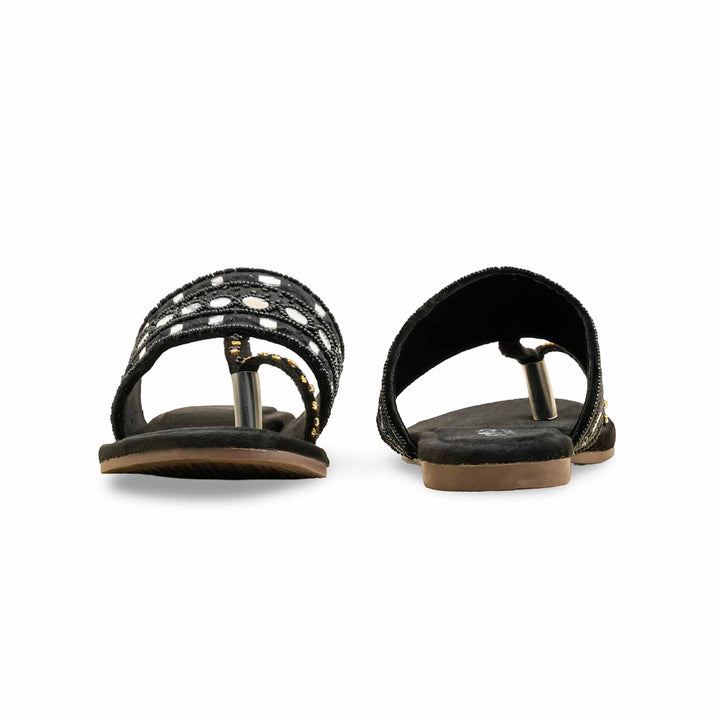 Black Ethnic Chappal EC0237