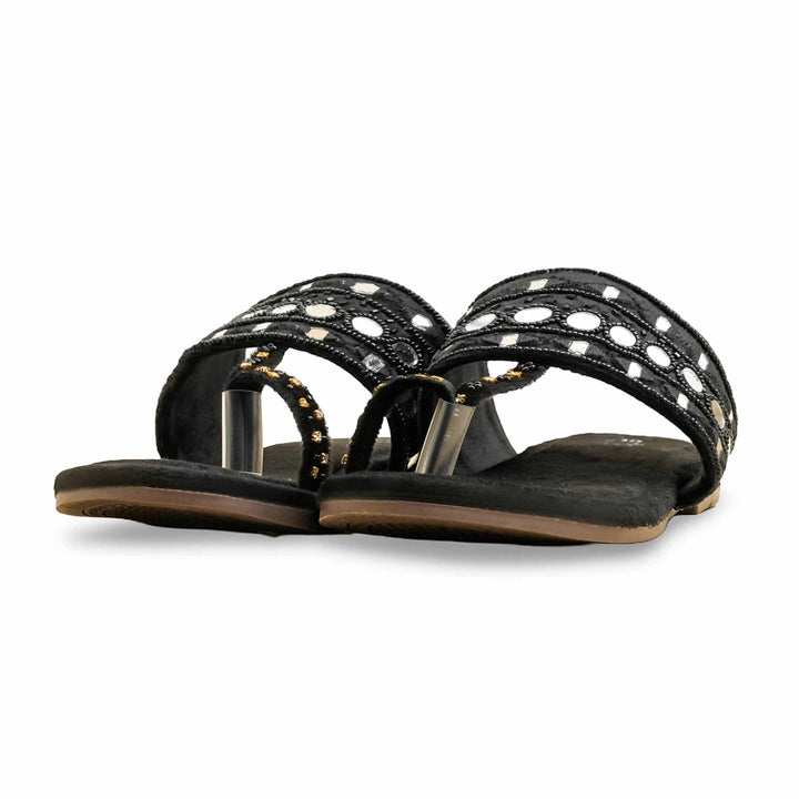 Black Ethnic Chappal EC0237