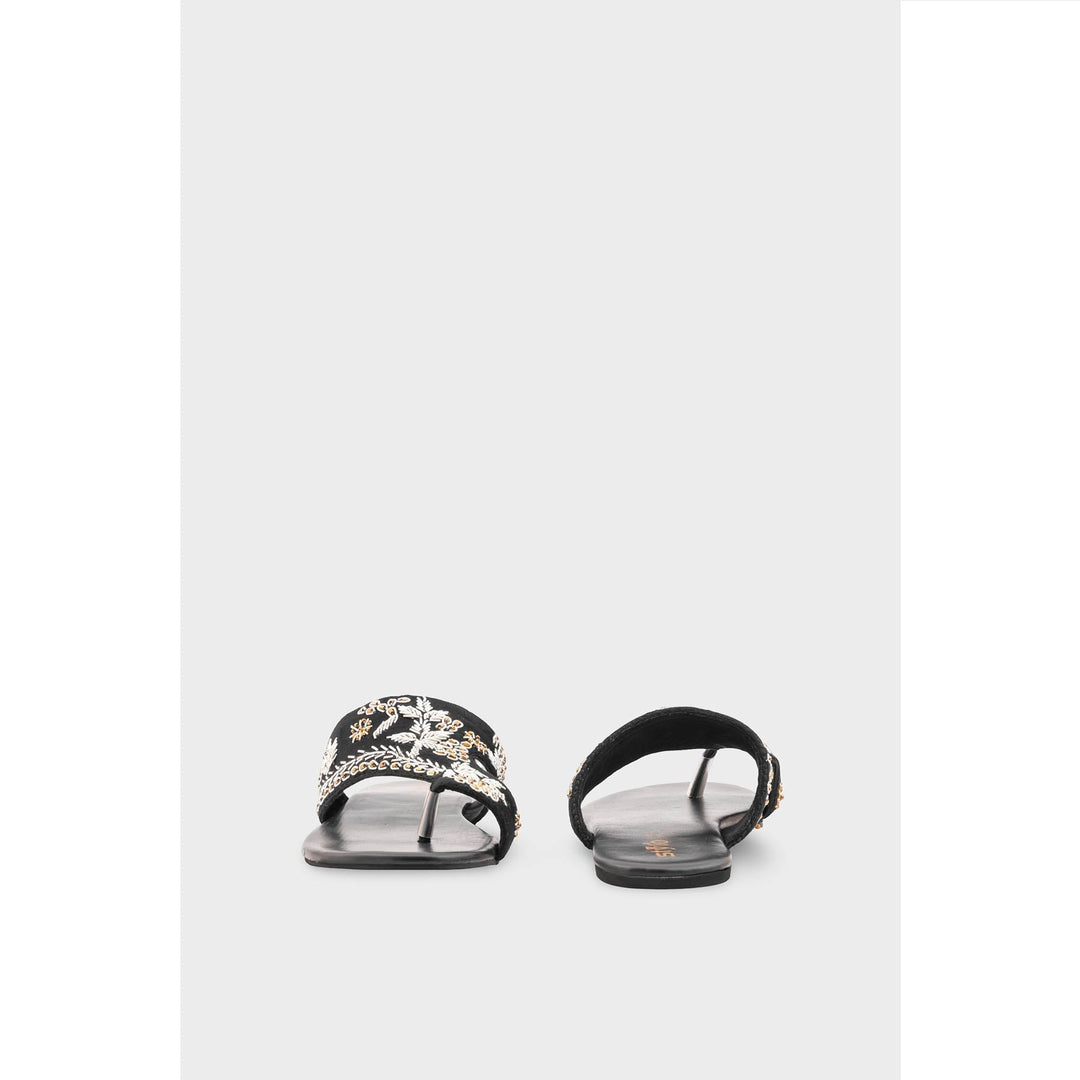 Black Ethnic Chappal EC0242