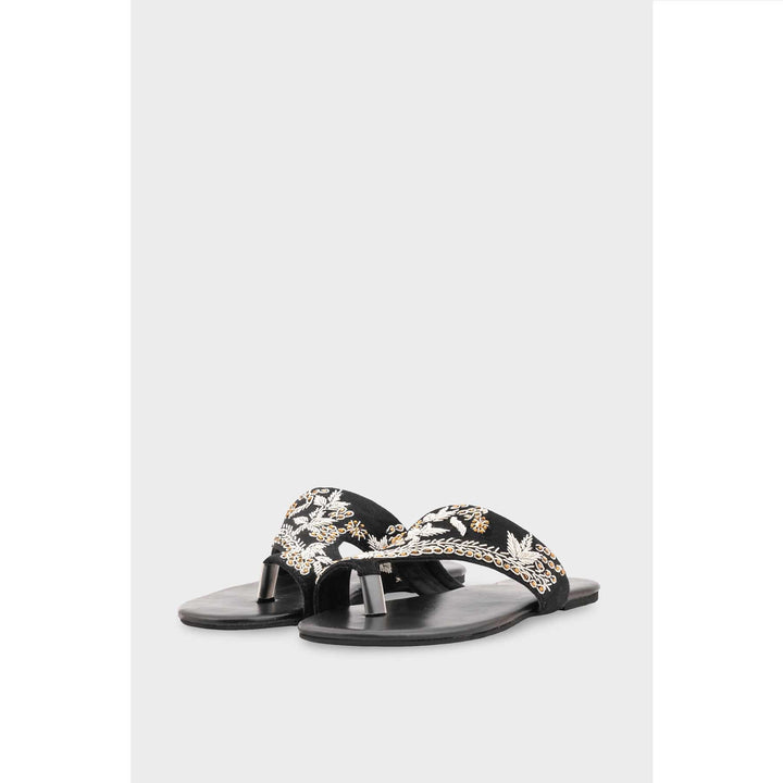 Black Ethnic Chappal EC0242