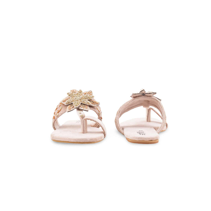 Fawn Fancy Chappal For Women EC0247