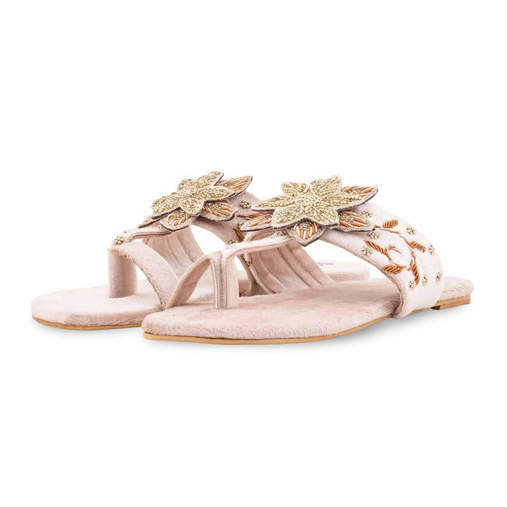 Fawn Fancy Chappal For Women EC0247